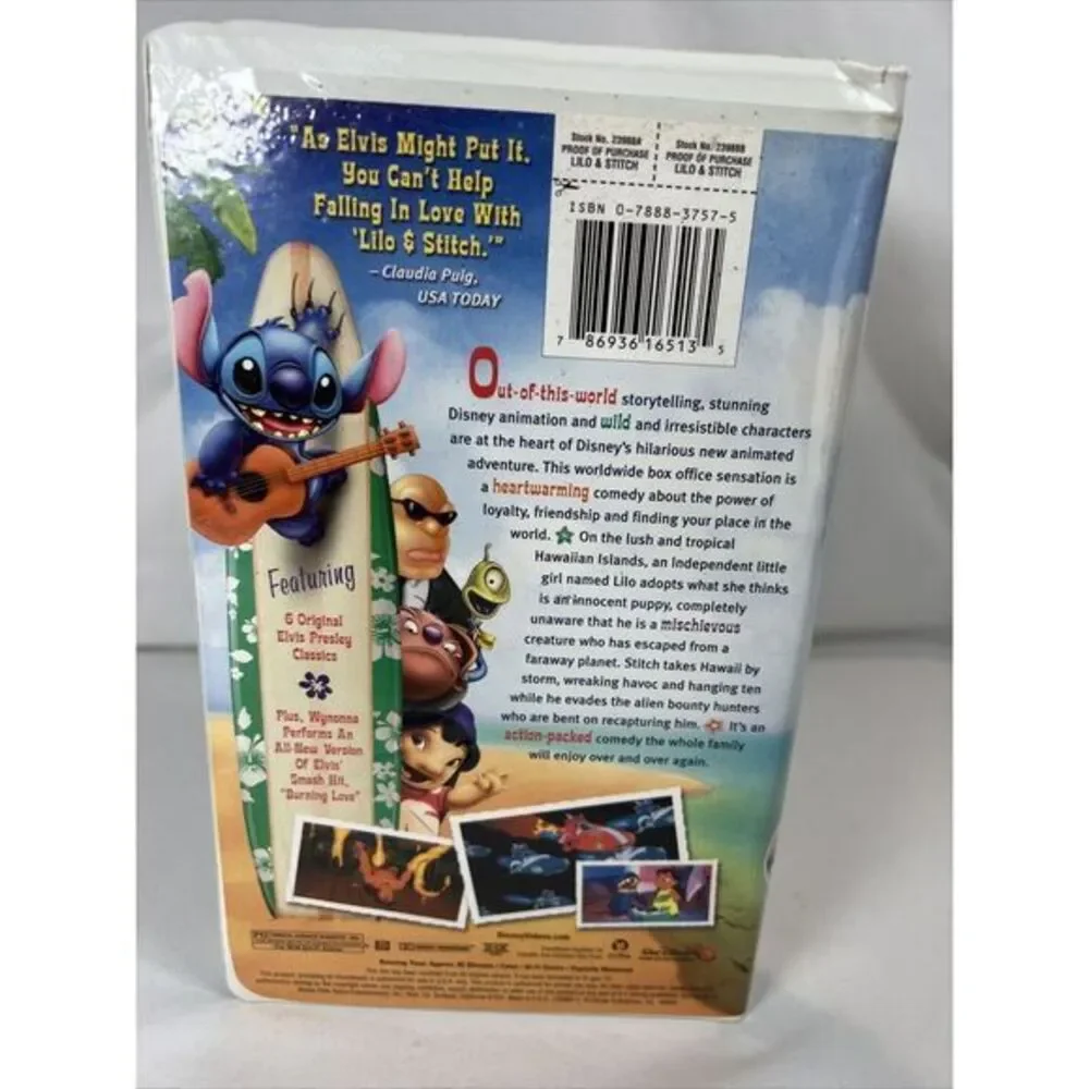 Lilo ‎ Stitch (VHS, 2002)
